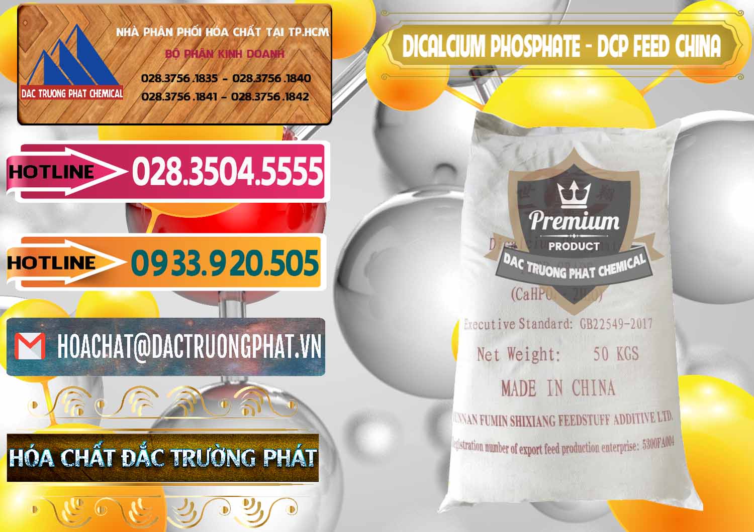 Nơi nhập khẩu - bán Dicalcium Phosphate - DCP Feed Grade Trung Quốc China - 0296 - Cung cấp & phân phối hóa chất tại TP.HCM - dactruongphat.vn