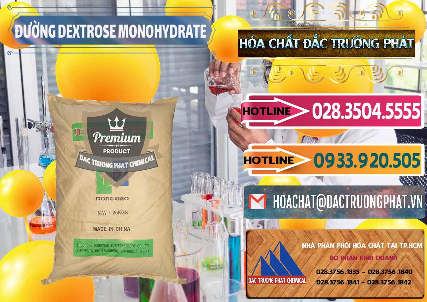 Nơi bán và phân phối Đường Dextrose Monohydrate Food Grade Dongxiao Trung Quốc China - 0063 - Nơi nhập khẩu _ cung cấp hóa chất tại TP.HCM - dactruongphat.vn
