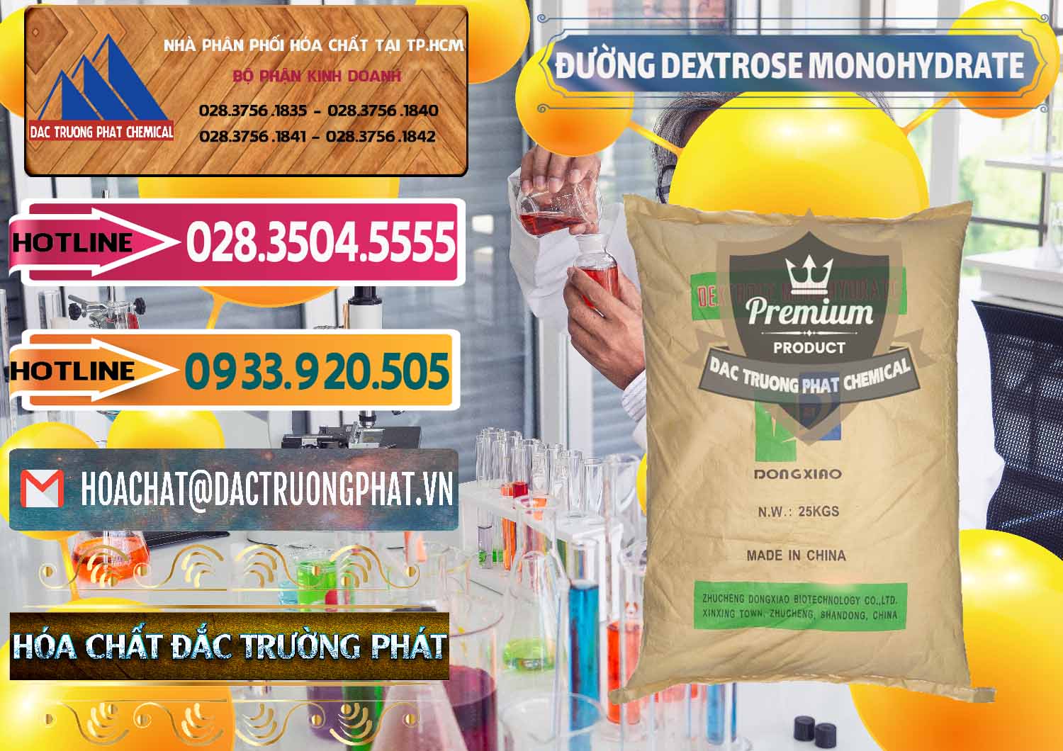 Đơn vị phân phối & bán Đường Dextrose Monohydrate Food Grade Dongxiao Trung Quốc China - 0063 - Đơn vị chuyên phân phối ( nhập khẩu ) hóa chất tại TP.HCM - dactruongphat.vn