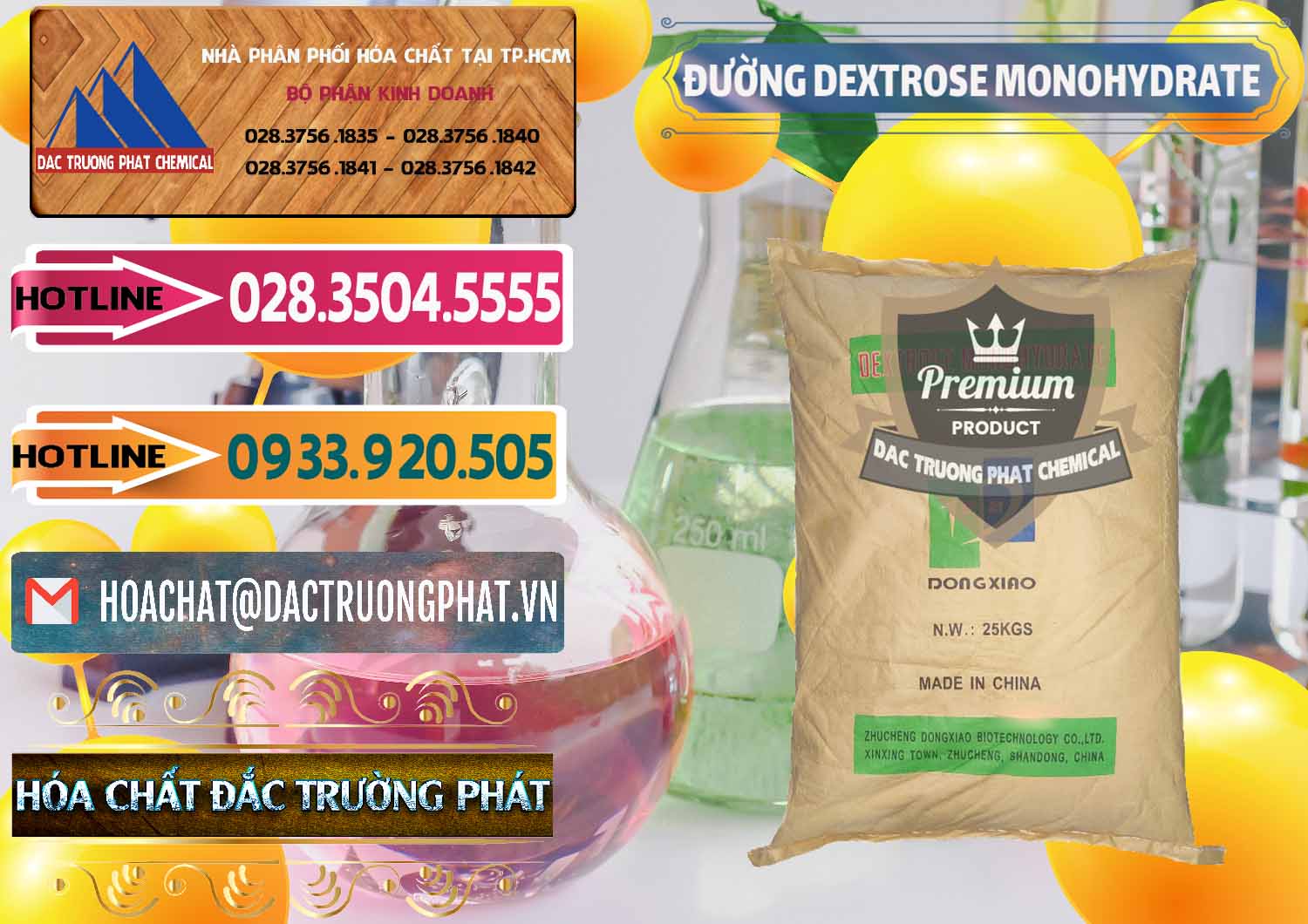 Nhà cung ứng & bán Đường Dextrose Monohydrate Food Grade Dongxiao Trung Quốc China - 0063 - Công ty chuyên phân phối & bán hóa chất tại TP.HCM - dactruongphat.vn
