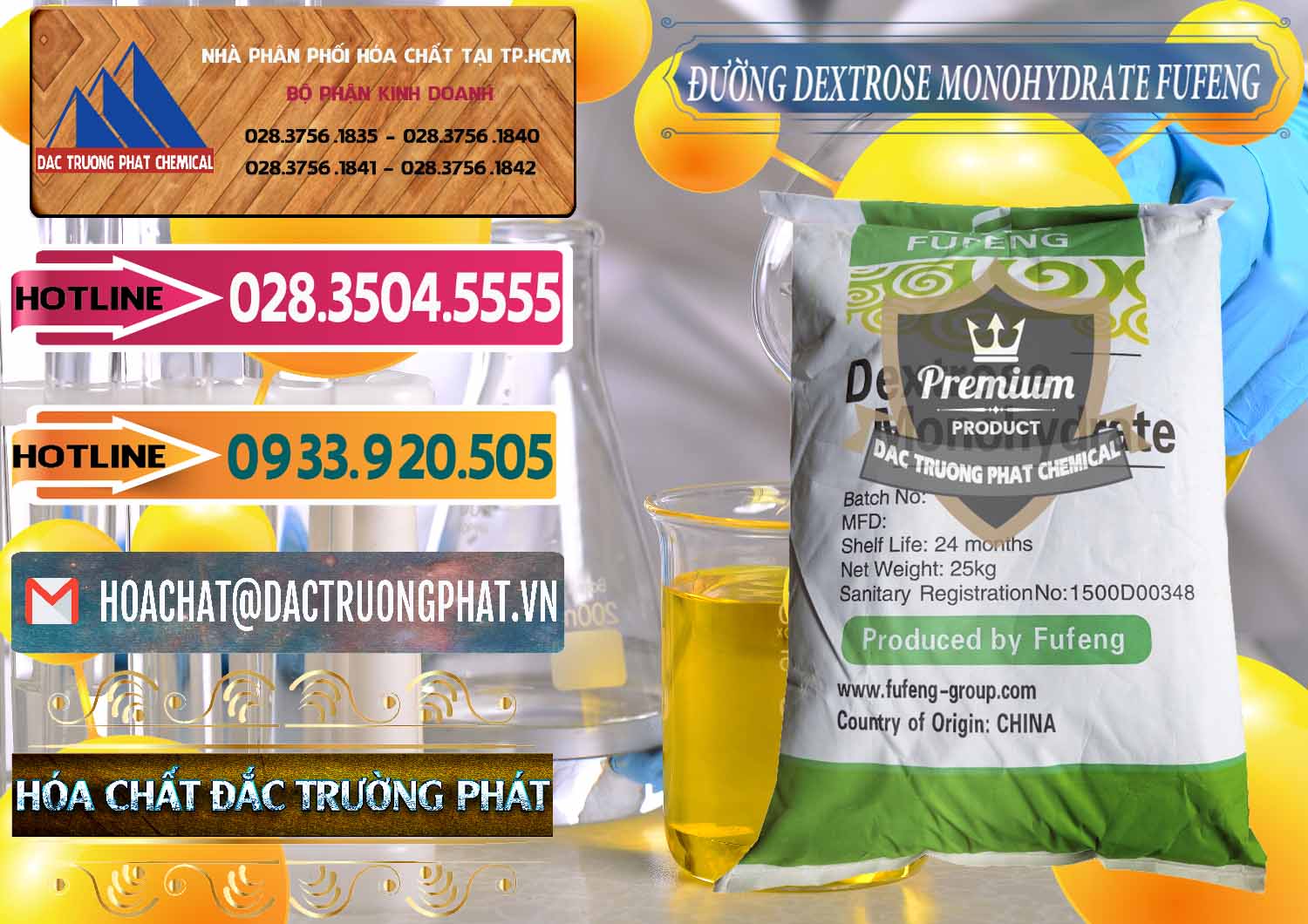 Đơn vị chuyên phân phối và bán Đường Dextrose Monohydrate Food Grade Fufeng Trung Quốc China - 0223 - Nơi cung ứng & phân phối hóa chất tại TP.HCM - dactruongphat.vn