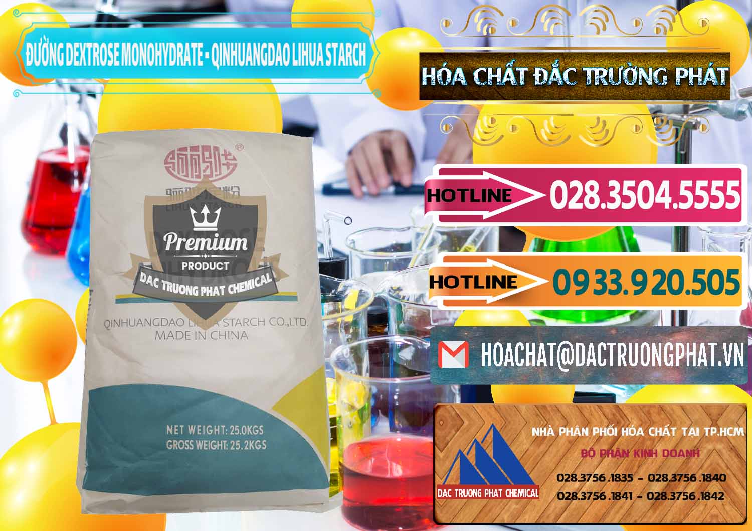 Nơi nhập khẩu & bán Đường Dextrose Monohydrate Food Grade Qinhuangdao Lihua Starch - 0224 - Cung cấp ( nhập khẩu ) hóa chất tại TP.HCM - dactruongphat.vn