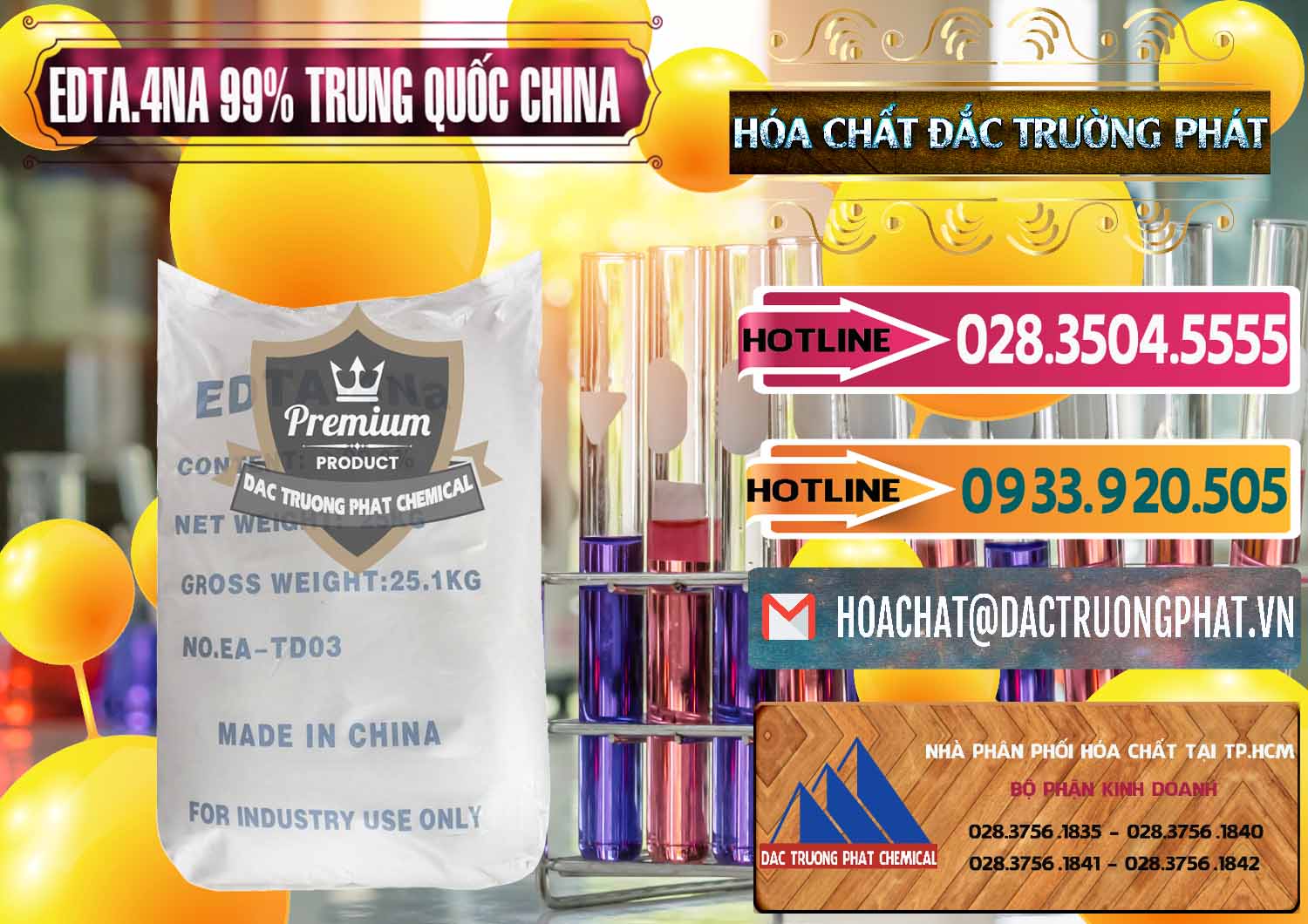 Công ty bán _ cung ứng EDTA.4NA - EDTA Muối 99% Trung Quốc China - 0292 - Cty phân phối - cung cấp hóa chất tại TP.HCM - dactruongphat.vn