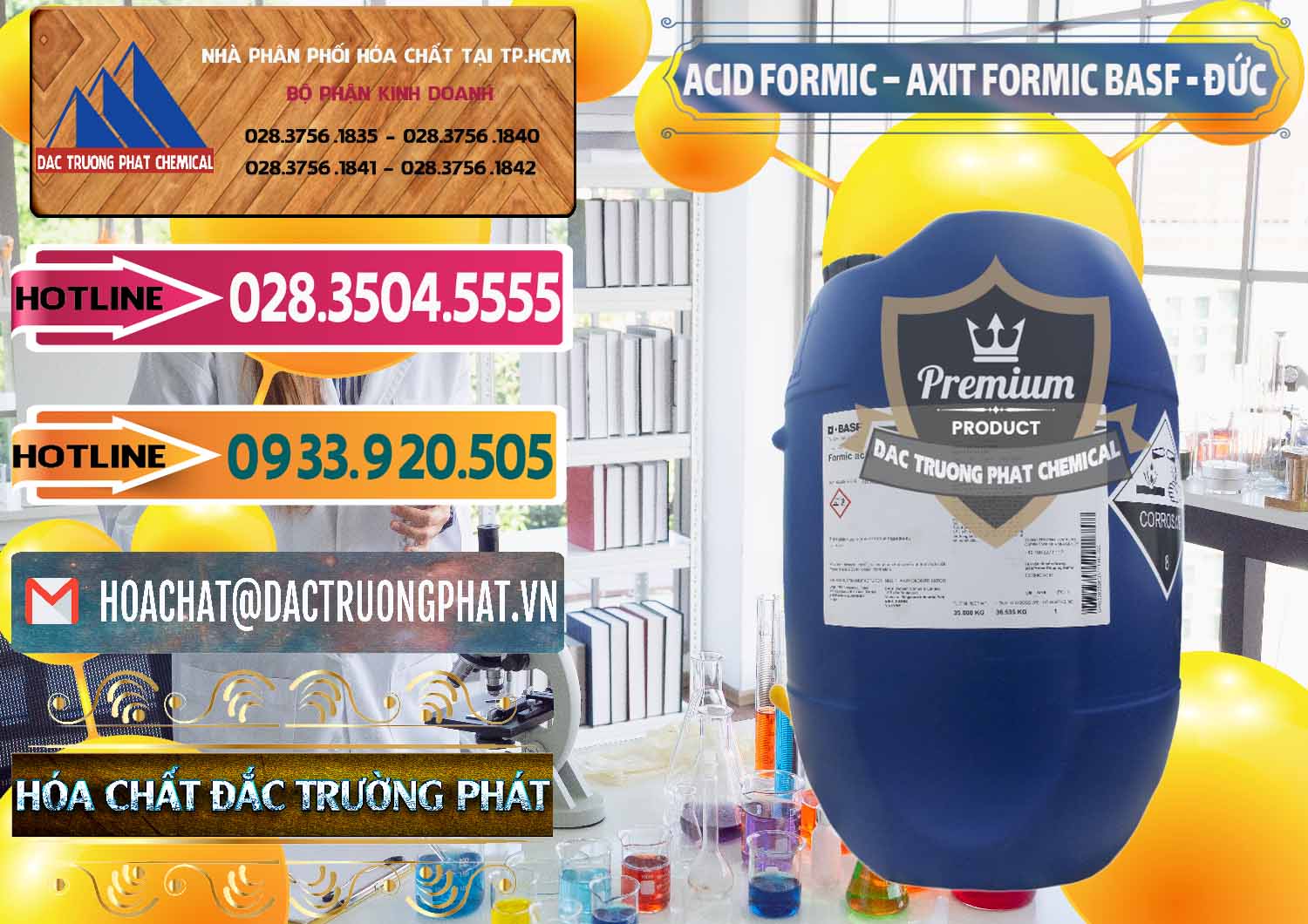 Công ty bán ( cung ứng ) Acid Formic - Axit Formic BASF Đức Germany - 0028 - Cty cung cấp & phân phối hóa chất tại TP.HCM - dactruongphat.vn