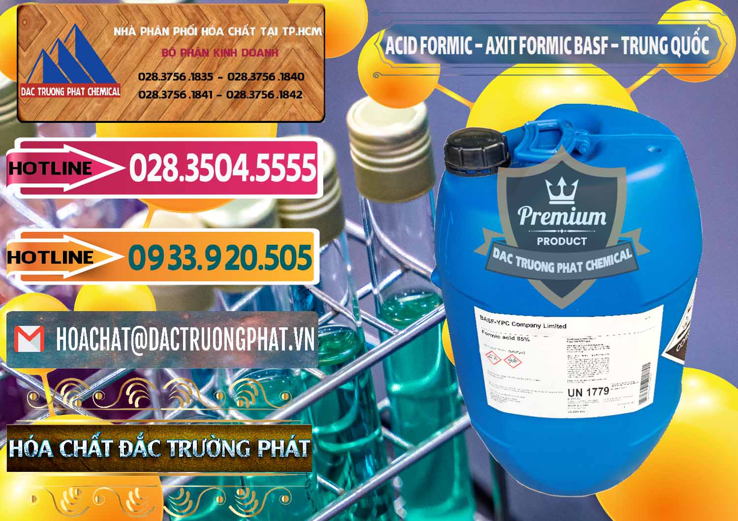 Nơi chuyên cung cấp và bán Acid Formic - Axit Formic BASF Trung Quốc China - 0025 - Đơn vị chuyên cung cấp ( bán ) hóa chất tại TP.HCM - dactruongphat.vn