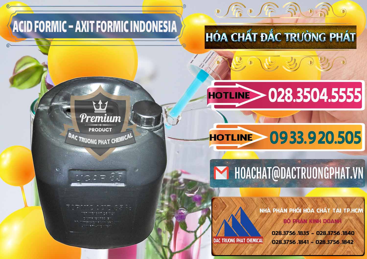 Cty chuyên phân phối - bán Acid Formic - Axit Formic Indonesia - 0026 - Nhà cung cấp _ nhập khẩu hóa chất tại TP.HCM - dactruongphat.vn