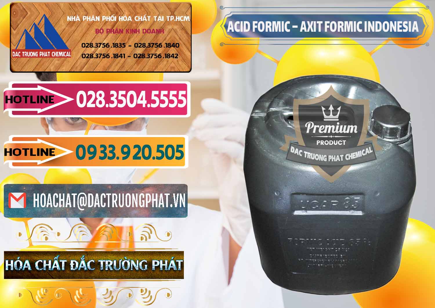 Công ty nhập khẩu và bán Acid Formic - Axit Formic Indonesia - 0026 - Đơn vị nhập khẩu - phân phối hóa chất tại TP.HCM - dactruongphat.vn