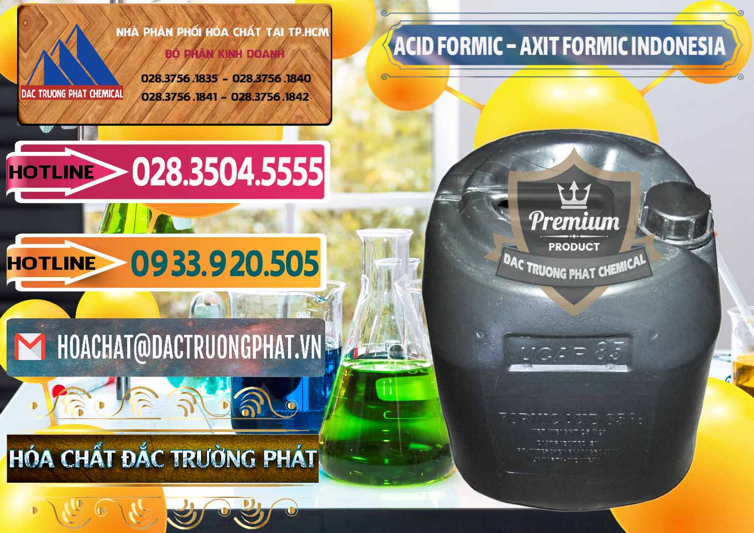 Công ty chuyên cung cấp & bán Acid Formic - Axit Formic Indonesia - 0026 - Cty nhập khẩu _ phân phối hóa chất tại TP.HCM - dactruongphat.vn