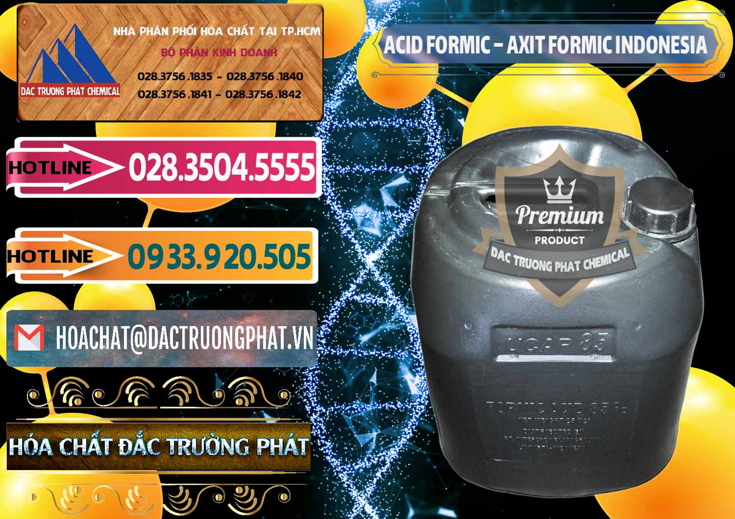Cty chuyên bán và phân phối Acid Formic - Axit Formic Indonesia - 0026 - Công ty chuyên kinh doanh ( cung cấp ) hóa chất tại TP.HCM - dactruongphat.vn