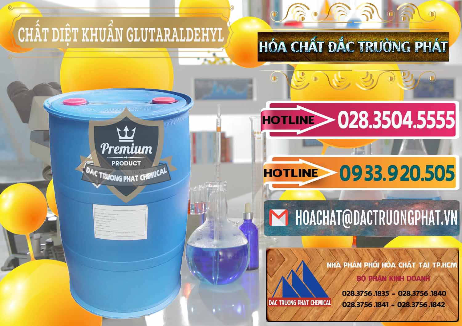 Công ty cung ứng ( bán ) Glutaraldehyde 50% Đức Germany - 0314 - Đơn vị phân phối ( bán ) hóa chất tại TP.HCM - dactruongphat.vn