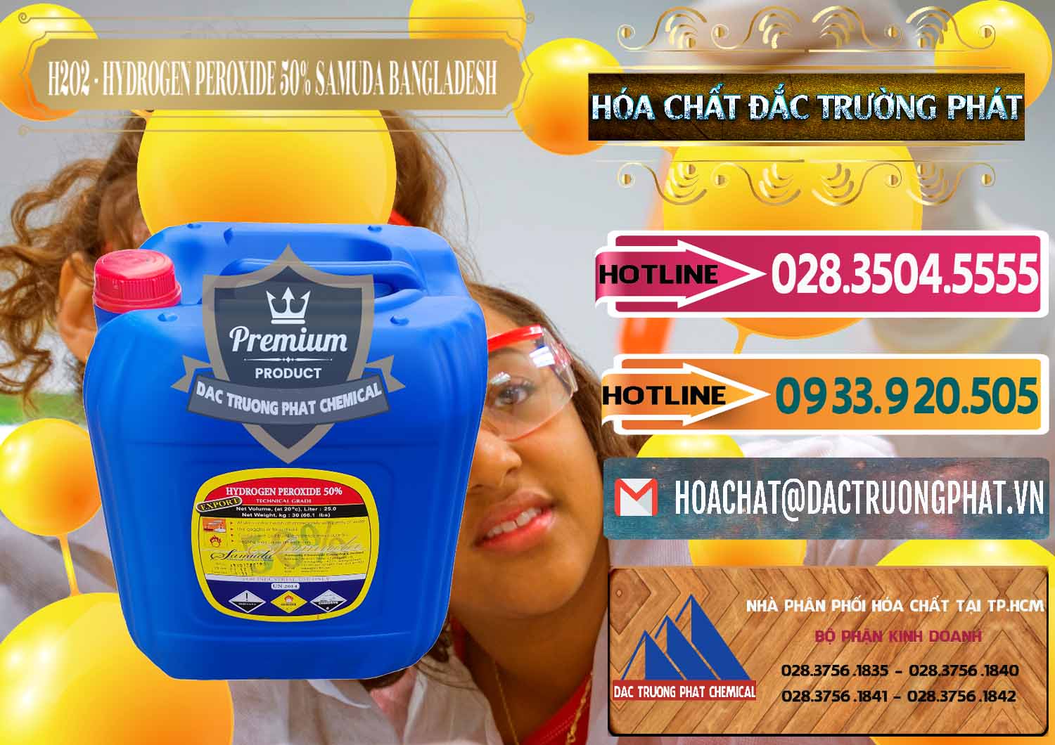 Địa chỉ chuyên bán « kinh doanh Hóa Chất Công Nghiệp Oxy Già Dạng Lỏng × Oxy Già Công ty phân phối & bán H2O2 - Hydrogen Peroxide 50% Samuda Bangladesh - 0077 - Chuyên kinh doanh ( cung cấp ) hóa chất tại TP.HCM - dactruongphat.vn