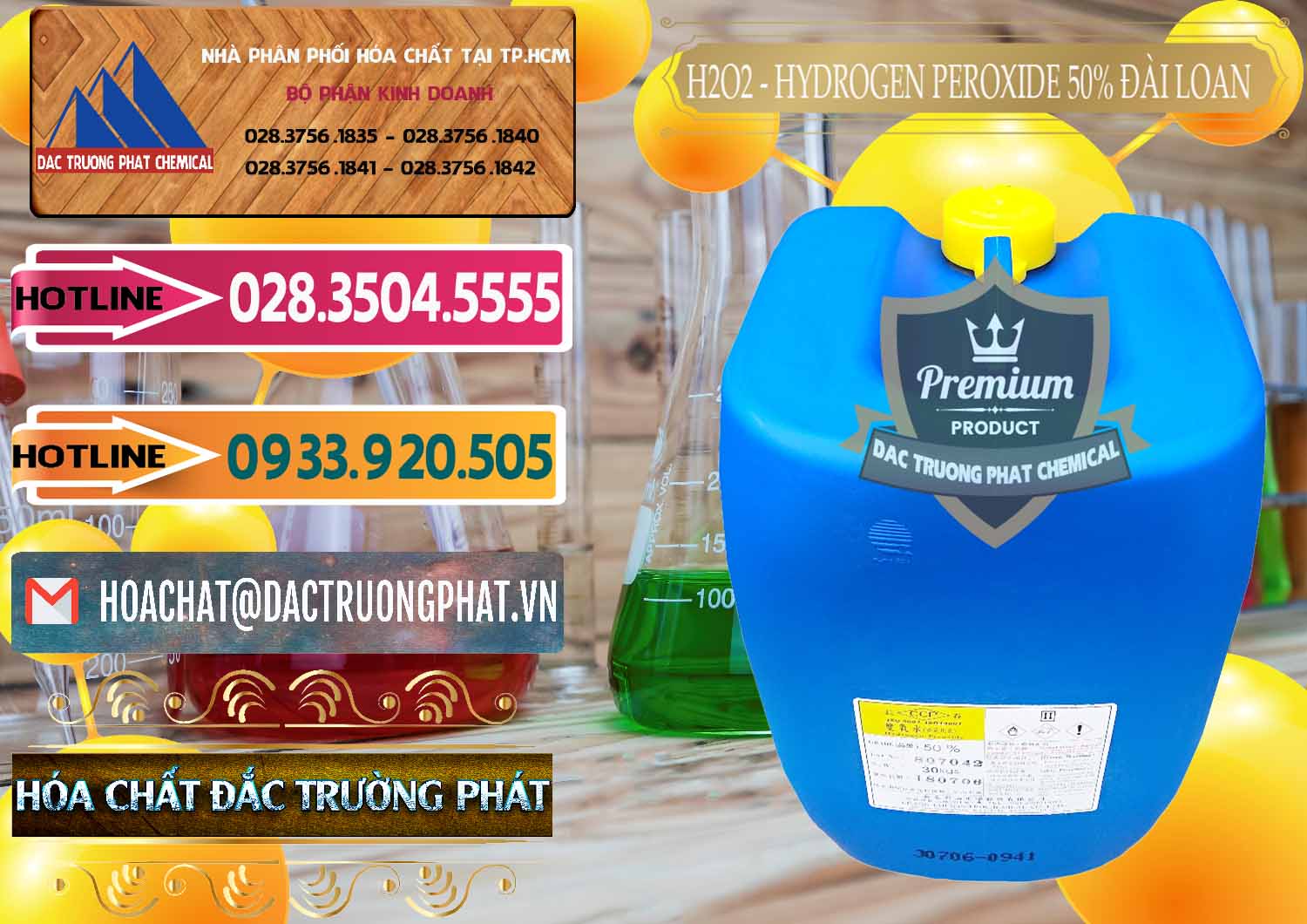 Đơn vị chuyên bán * cung ứng hóa chất Liquid Oxi Già ß H2O2 50% Đài Loan Taiwan Chang Chun tại Bình Phước Cty chuyên bán và phân phối H2O2 - Hydrogen Peroxide 50% Đài Loan Taiwan Chang Chun - 0069 - Nơi cung cấp ( nhập khẩu ) hóa chất tại TP.HCM - dactruongphat.vn