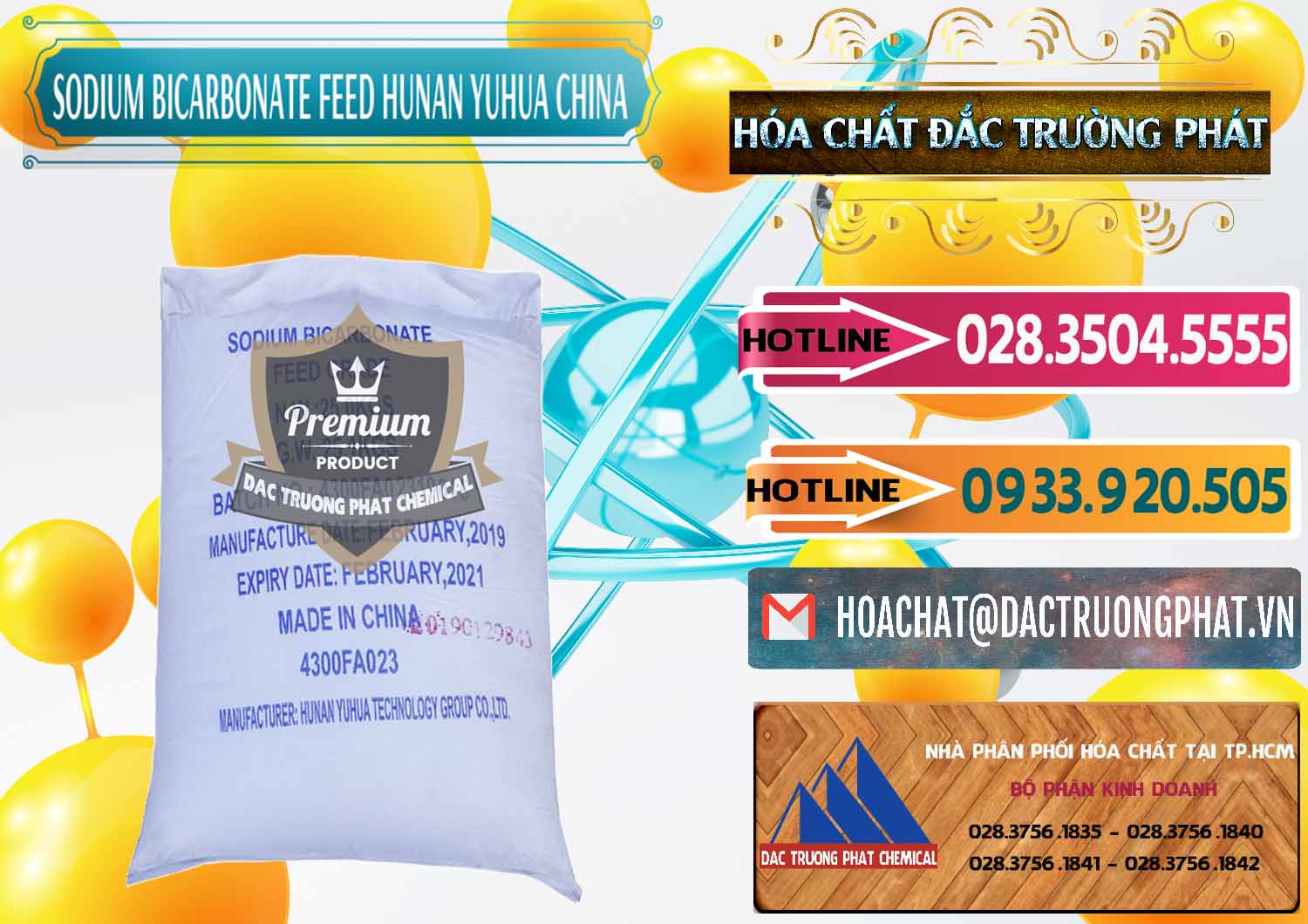 Công ty bán _ phân phối Sodium Bicarbonate – Bicar NaHCO3 Feed Grade Hunan Yuhua Trung Quốc China - 0263 - Nơi chuyên phân phối và bán hóa chất tại TP.HCM - dactruongphat.vn