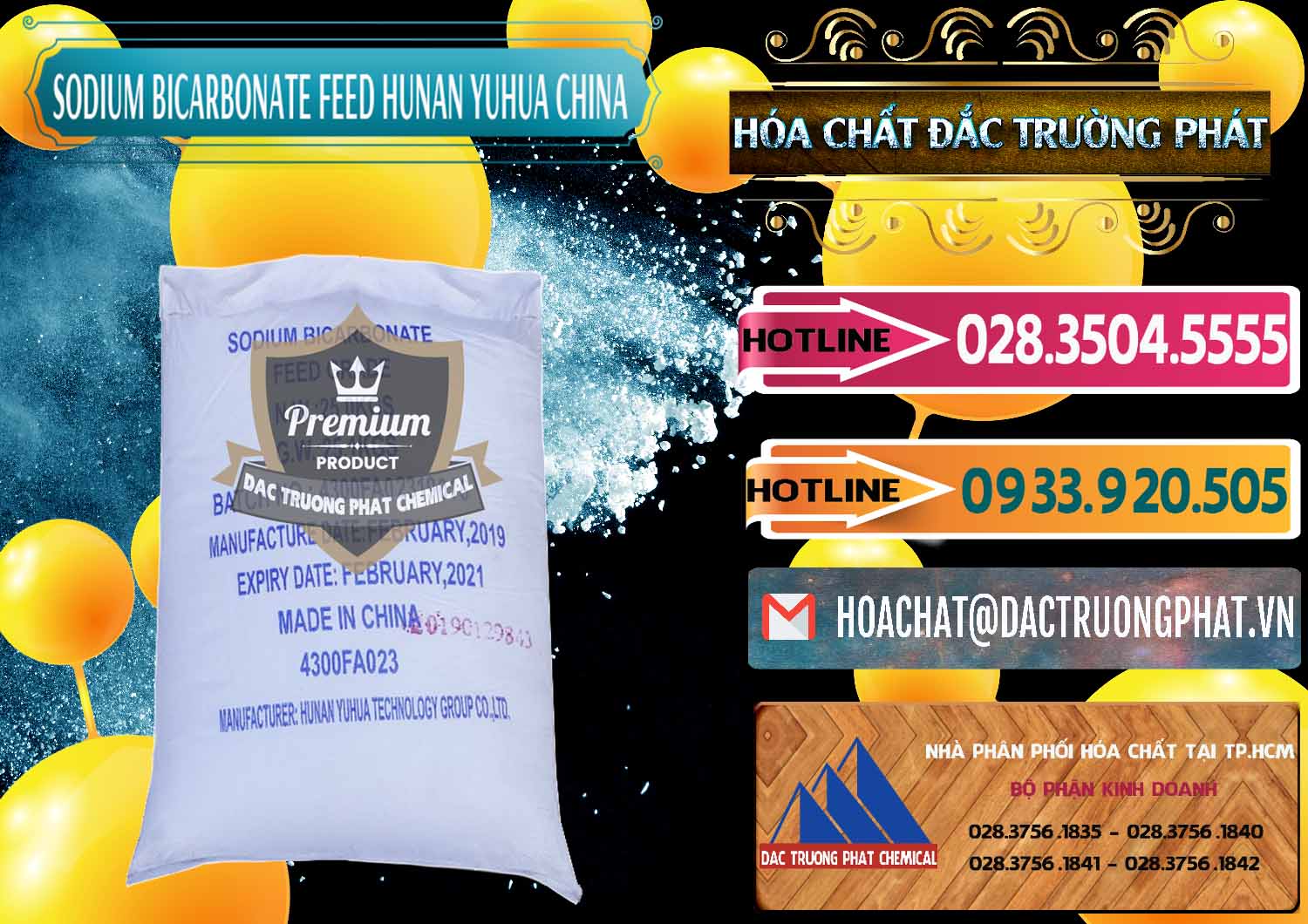 Đơn vị chuyên cung ứng _ bán Sodium Bicarbonate – Bicar NaHCO3 Feed Grade Hunan Yuhua Trung Quốc China - 0263 - Công ty bán - cung cấp hóa chất tại TP.HCM - dactruongphat.vn