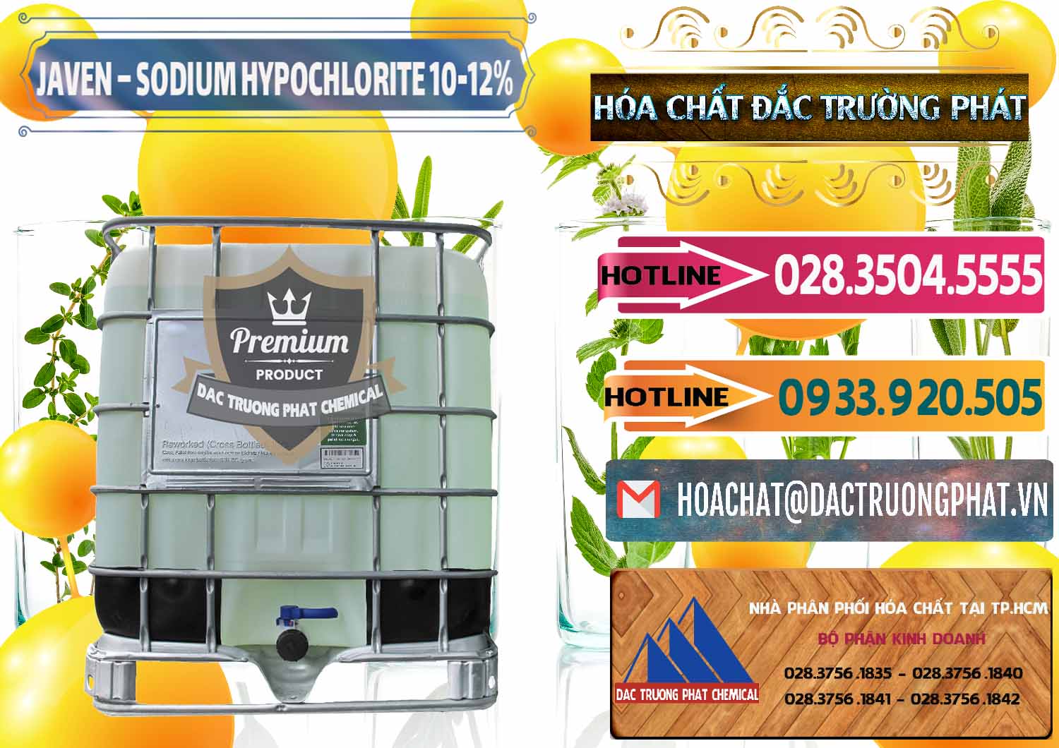 Nơi cung cấp và bán Javen - Sodium Hypochlorite 10-12% Việt Nam - 0188 - Cty cung ứng _ phân phối hóa chất tại TP.HCM - dactruongphat.vn