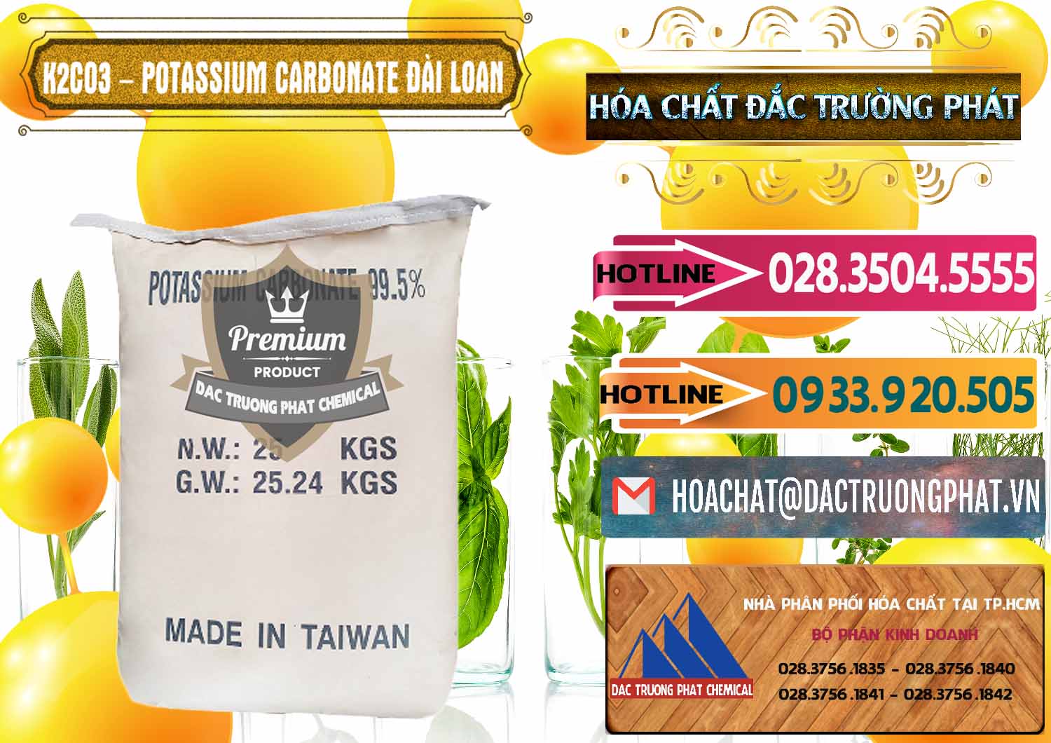 Nơi kinh doanh & bán K2Co3 – Potassium Carbonate Đài Loan Taiwan - 0474 - Nhà phân phối và cung cấp hóa chất tại TP.HCM - dactruongphat.vn