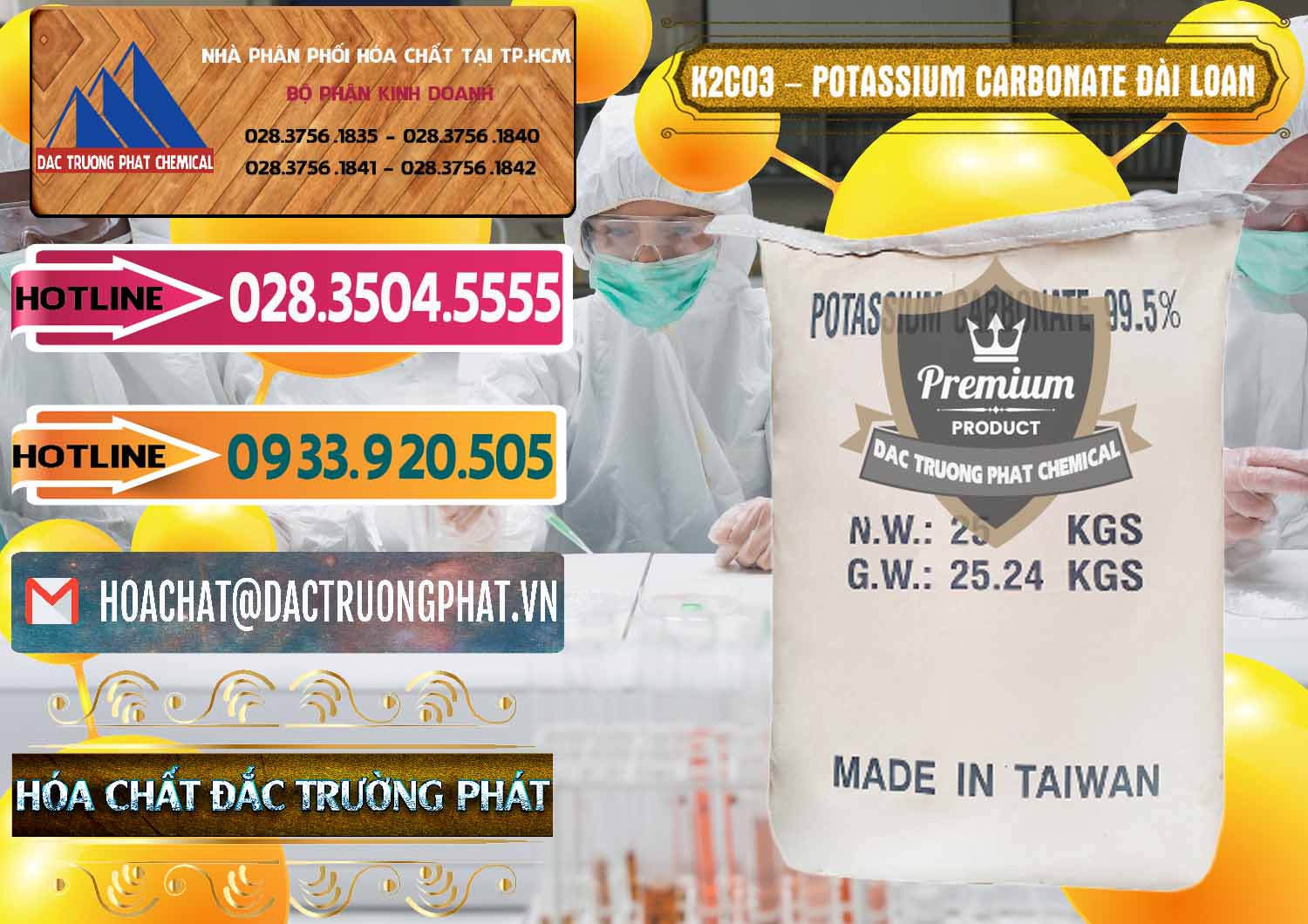 Cty cung ứng _ bán K2Co3 – Potassium Carbonate Đài Loan Taiwan - 0474 - Công ty chuyên cung ứng và phân phối hóa chất tại TP.HCM - dactruongphat.vn