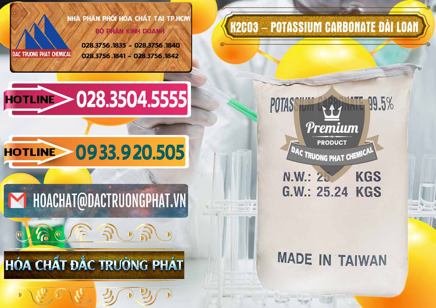 Bán ( cung ứng ) K2Co3 – Potassium Carbonate Đài Loan Taiwan - 0474 - Nhà phân phối ( nhập khẩu ) hóa chất tại TP.HCM - dactruongphat.vn