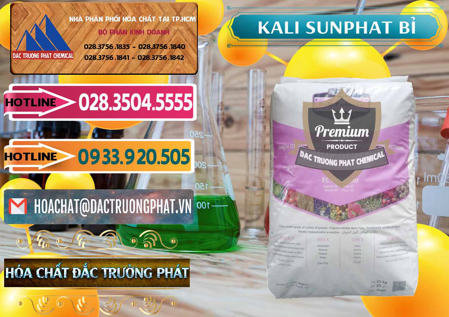 Công ty chuyên cung ứng & bán Kali Sunphat – K2SO4 Bỉ Belgium - 0406 - Công ty bán _ cung cấp hóa chất tại TP.HCM - dactruongphat.vn