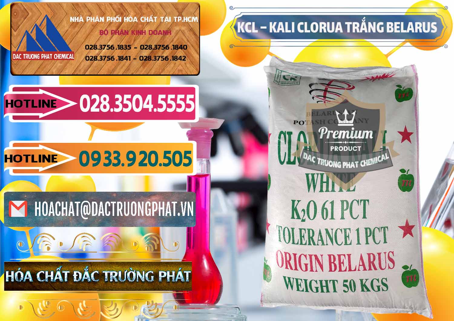 Nhà cung ứng và bán KCL – Kali Clorua Trắng Belarus - 0085 - Nhà phân phối _ cung cấp hóa chất tại TP.HCM - dactruongphat.vn