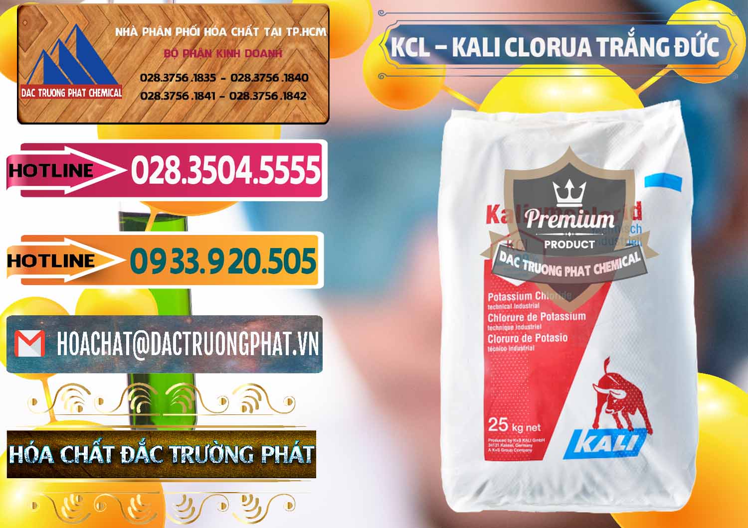 Công ty chuyên cung ứng ( bán ) KCL – Kali Clorua Trắng Đức Germany - 0086 - Công ty chuyên bán và cung cấp hóa chất tại TP.HCM - dactruongphat.vn