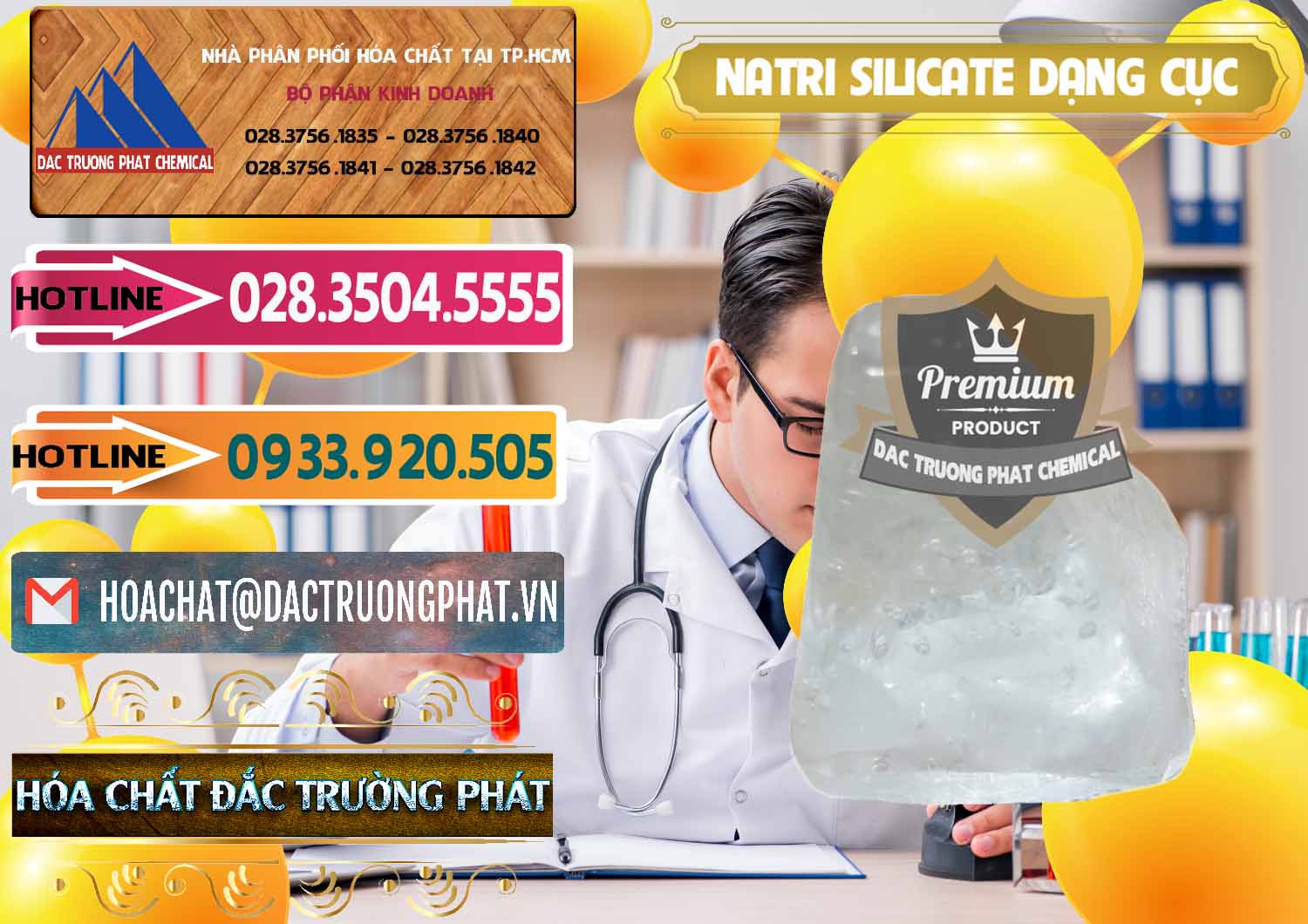 Công ty phân phối & bán Natri Silicate - Na2SiO3 - Keo Silicate Dạng Cục Ấn Độ India - 0382 - Chuyên phân phối ( bán ) hóa chất tại TP.HCM - dactruongphat.vn