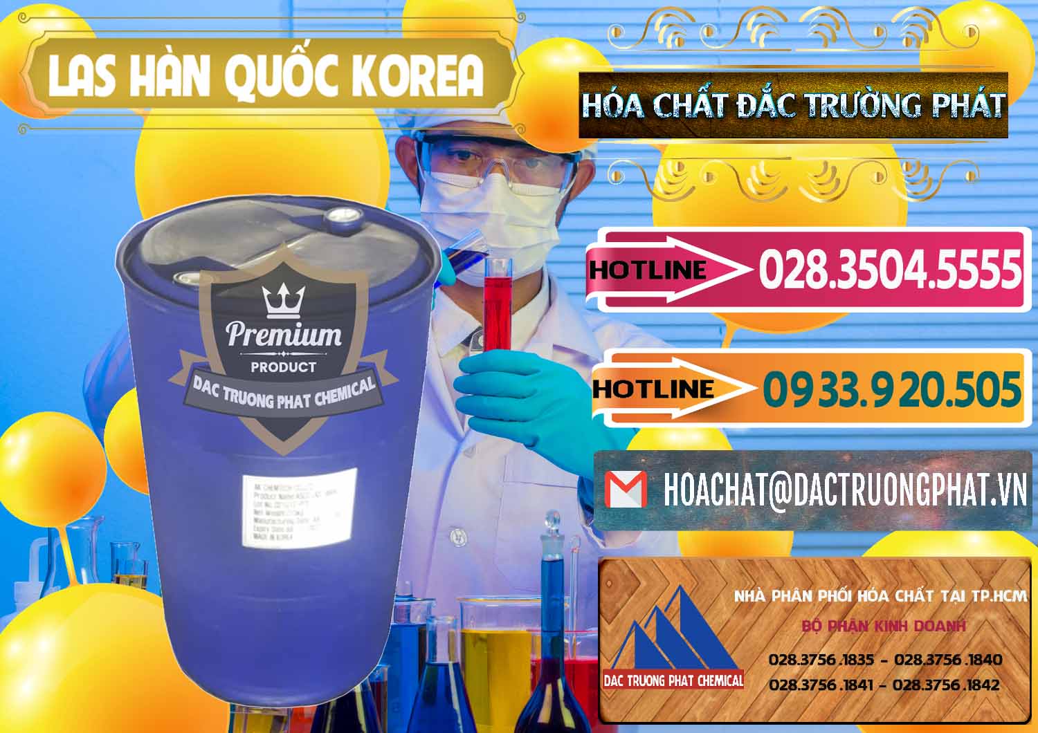 Nơi chuyên bán ( cung ứng ) Chất tạo bọt Las AK Chemtech ASCO Hàn Quốc Korea - 0271 - Nhà nhập khẩu - phân phối hóa chất tại TP.HCM - dactruongphat.vn