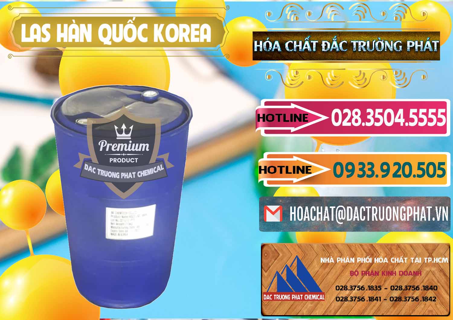 Nơi nhập khẩu và bán Chất tạo bọt Las AK Chemtech ASCO Hàn Quốc Korea - 0271 - Cty chuyên phân phối và kinh doanh hóa chất tại TP.HCM - dactruongphat.vn