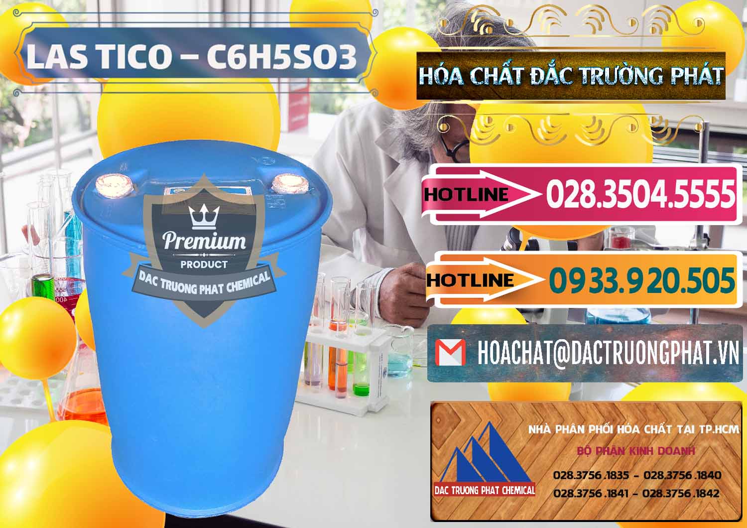 Đơn vị kinh doanh _ phân phối Chất tạo bọt Las H Tico Việt Nam - 0190 - Cty chuyên kinh doanh ( bán ) hóa chất tại TP.HCM - dactruongphat.vn