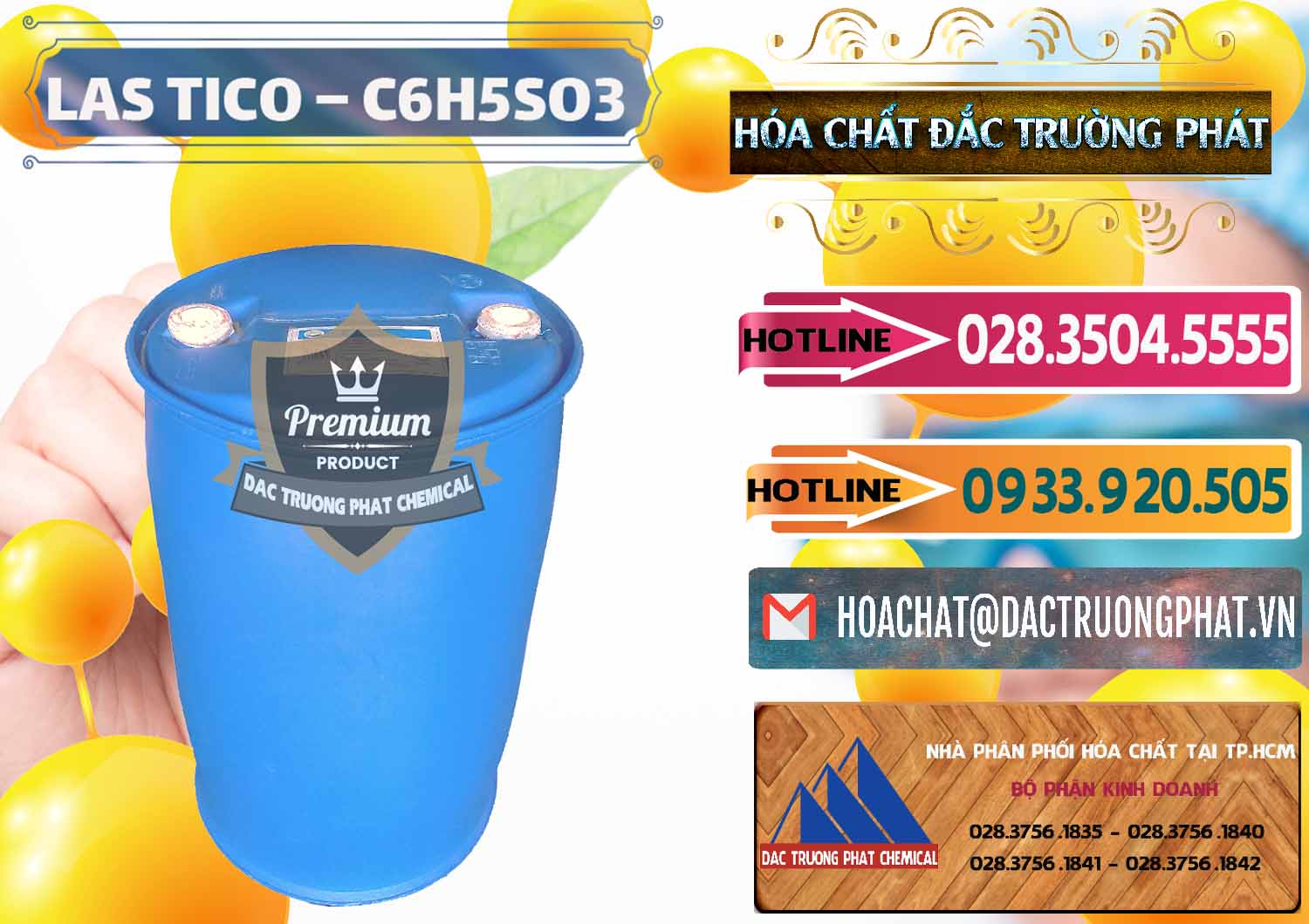 Nhà phân phối ( cung cấp ) Chất tạo bọt Las H Tico Việt Nam - 0190 - Chuyên bán & phân phối hóa chất tại TP.HCM - dactruongphat.vn