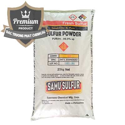 Cty cung ứng & bán Lưu huỳnh Bột - Sulfur Powder Samu Philippines - 0201 - Nơi cung cấp - phân phối hóa chất tại TP.HCM - dactruongphat.vn