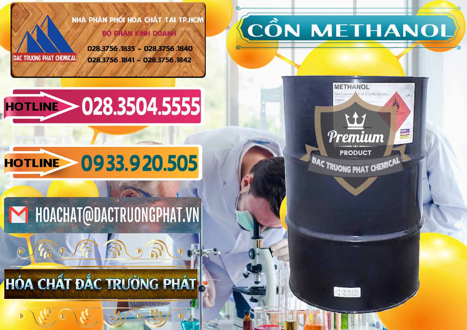 Chuyên phân phối _ bán Cồn Methanol - Methyl Alcohol Mã Lai Malaysia - 0331 - Bán ( phân phối ) hóa chất tại TP.HCM - dactruongphat.vn