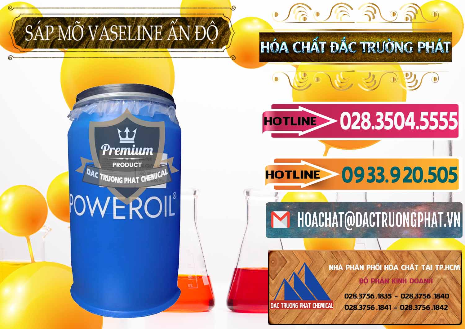 Đơn vị chuyên cung ứng & bán Sáp Mỡ Vaseline Ấn Độ India - 0372 - Công ty chuyên cung cấp & nhập khẩu hóa chất tại TP.HCM - dactruongphat.vn