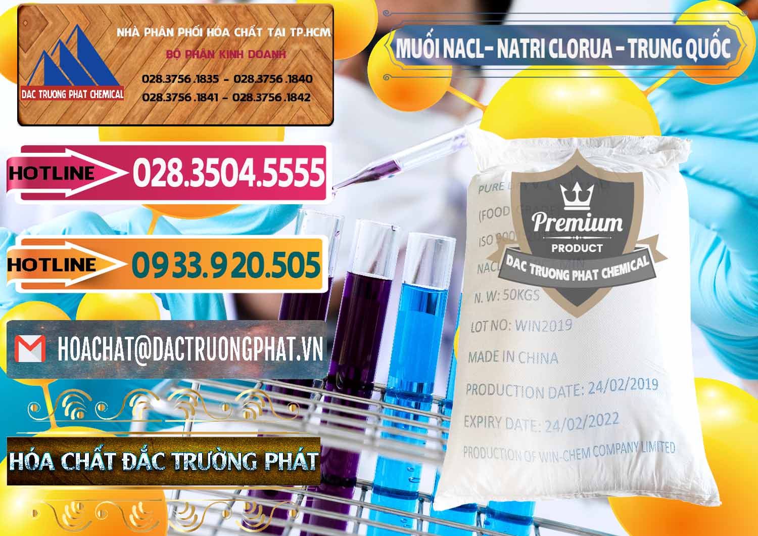 Công ty chuyên kinh doanh & bán Muối NaCL – Sodium Chloride Trung Quốc China - 0097 - Công ty chuyên cung cấp _ kinh doanh hóa chất tại TP.HCM - dactruongphat.vn