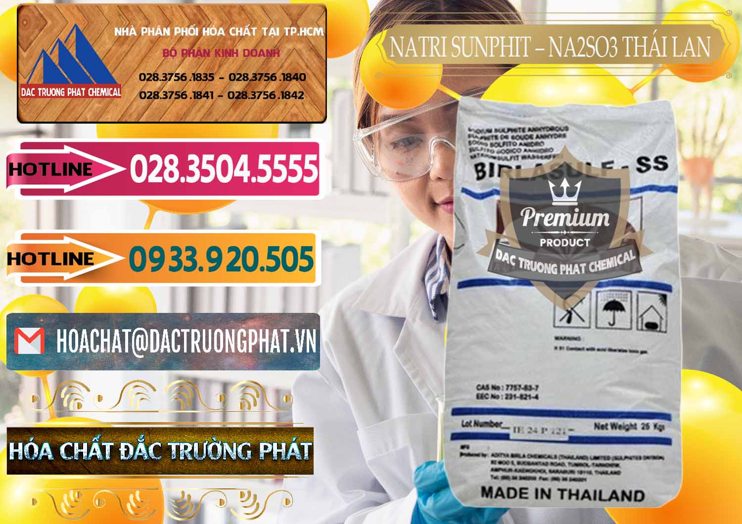 Công ty chuyên cung ứng - bán Natri Sunphit - NA2SO3 Thái Lan - 0105 - Đơn vị cung ứng và phân phối hóa chất tại TP.HCM - dactruongphat.vn