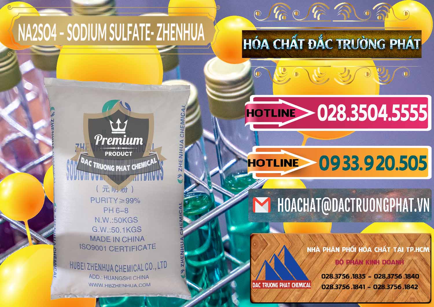 Đơn vị bán ( phân phối ) Sodium Sulphate - Muối Sunfat Na2SO4 Zhenhua Trung Quốc China - 0101 - Cung cấp và bán hóa chất tại TP.HCM - dactruongphat.vn