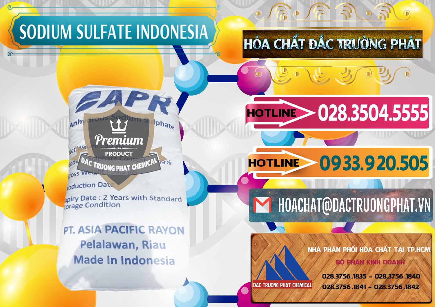 Công ty chuyên bán và cung cấp Sodium Sulphate - Muối Sunfat Na2SO4 APR Indonesia - 0460 - Công ty bán _ cung cấp hóa chất tại TP.HCM - dactruongphat.vn