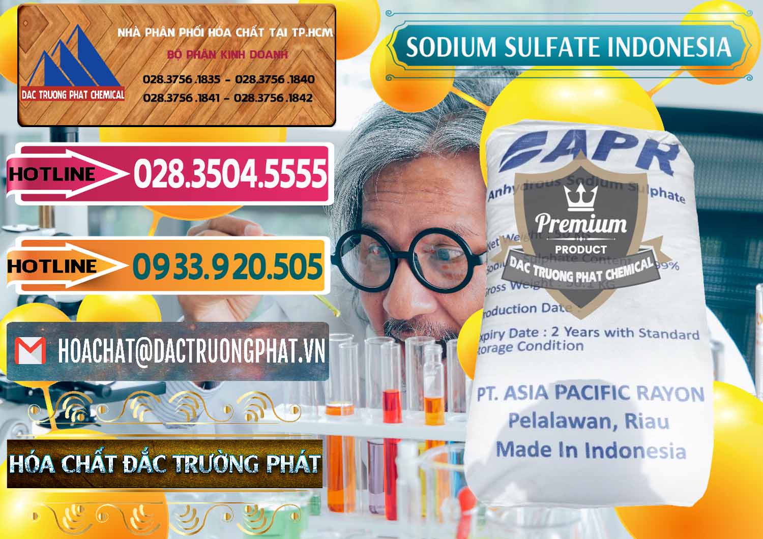 Công ty chuyên bán - cung ứng Sodium Sulphate - Muối Sunfat Na2SO4 APR Indonesia - 0460 - Cty bán _ phân phối hóa chất tại TP.HCM - dactruongphat.vn