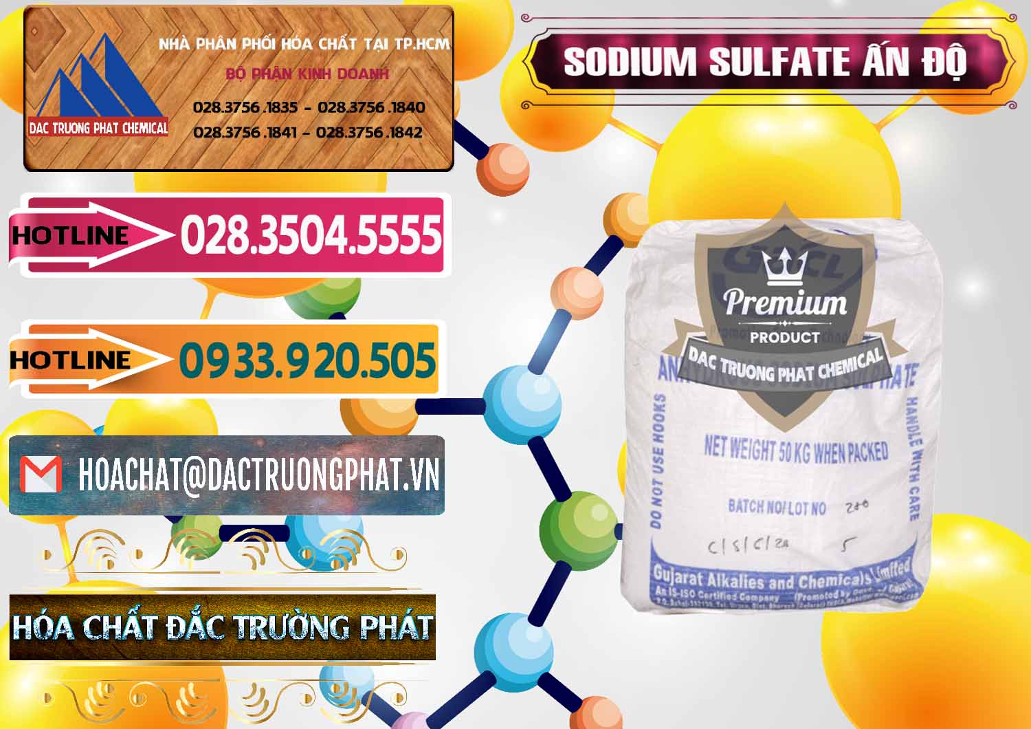 Nơi chuyên cung ứng và bán Sodium Sulphate - Muối Sunfat Na2SO4 GACL Ấn Độ India - 0461 - Cty cung cấp - phân phối hóa chất tại TP.HCM - dactruongphat.vn