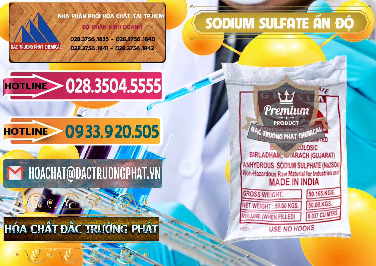 Công ty bán & cung cấp Sodium Sulphate - Muối Sunfat Na2SO4 Aditya Birla Grasim Ấn Độ India - 0462 - Nơi chuyên cung ứng & phân phối hóa chất tại TP.HCM - dactruongphat.vn