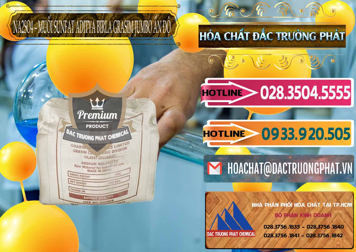 Công ty kinh doanh & bán Sodium Sulphate - Muối Sunfat Na2SO4 Jumbo Bành Aditya Birla Grasim Ấn Độ India - 0357 - Công ty cung cấp - kinh doanh hóa chất tại TP.HCM - dactruongphat.vn
