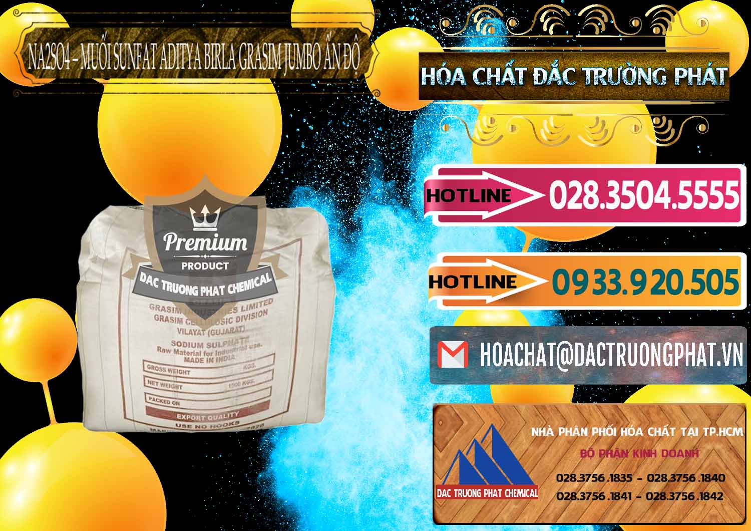 Công ty cung cấp - bán Sodium Sulphate - Muối Sunfat Na2SO4 Jumbo Bành Aditya Birla Grasim Ấn Độ India - 0357 - Công ty chuyên phân phối ( nhập khẩu ) hóa chất tại TP.HCM - dactruongphat.vn