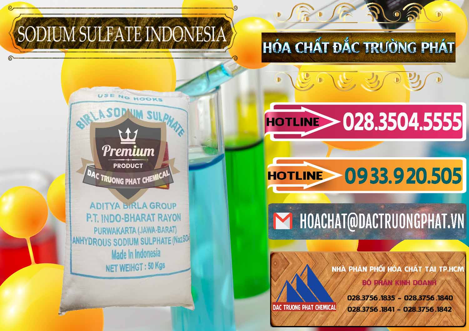 Đơn vị chuyên bán - cung ứng Sodium Sulphate - Muối Sunfat Na2SO4 99% Indonesia - 0459 - Nhập khẩu & phân phối hóa chất tại TP.HCM - dactruongphat.vn