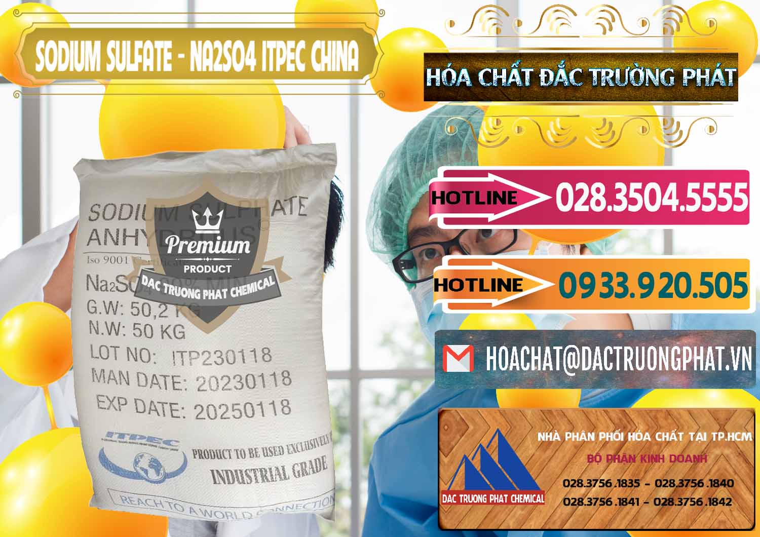 Nơi kinh doanh _ bán Sodium Sulphate - Muối Sunfat Na2SO4 ITPEC Trung Quốc China - 0340 - Nhà cung cấp và nhập khẩu hóa chất tại TP.HCM - dactruongphat.vn
