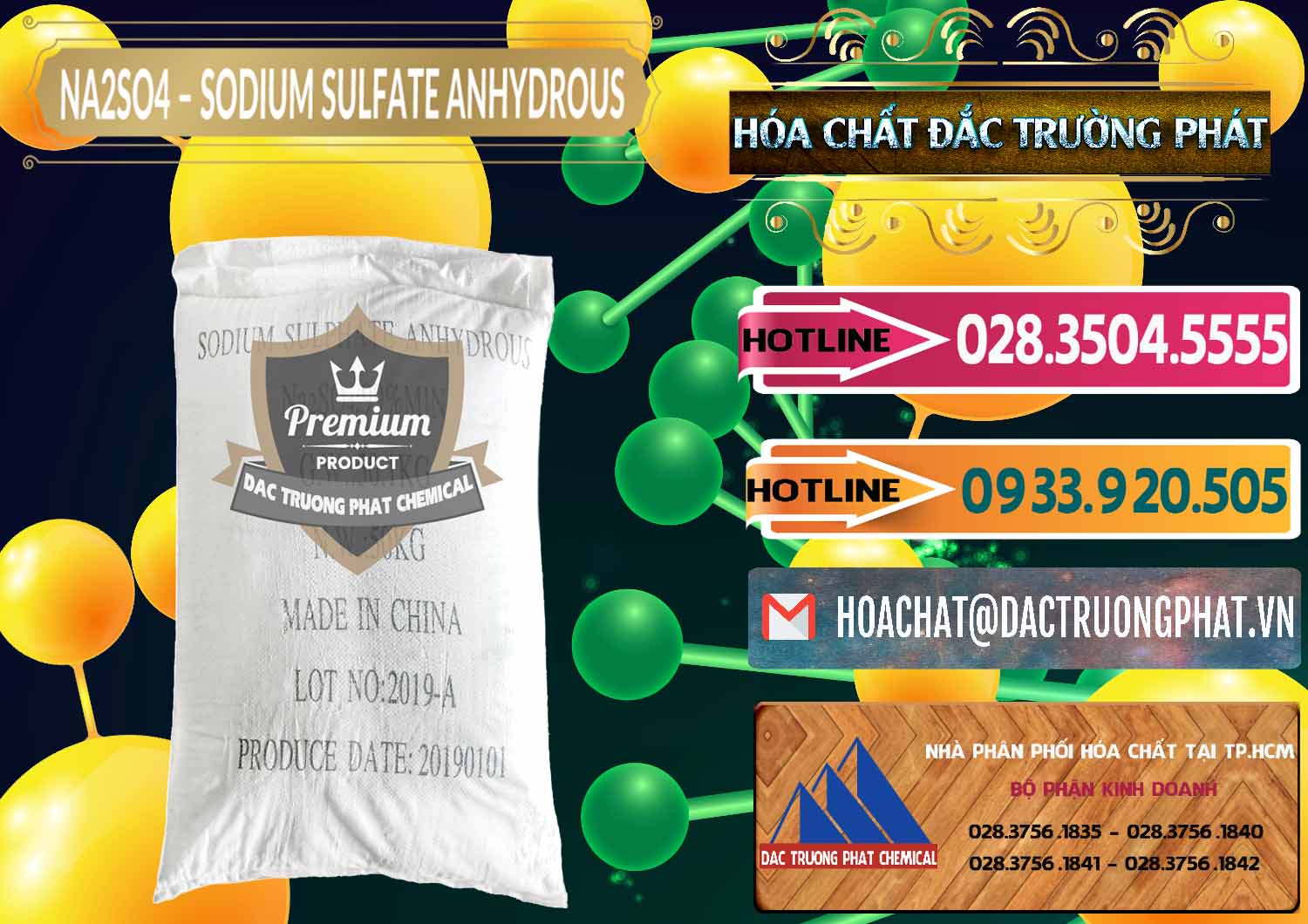 Nơi chuyên cung cấp _ bán Sodium Sulphate - Muối Sunfat Na2SO4 PH 6-8 Trung Quốc China - 0099 - Công ty phân phối & bán hóa chất tại TP.HCM - dactruongphat.vn