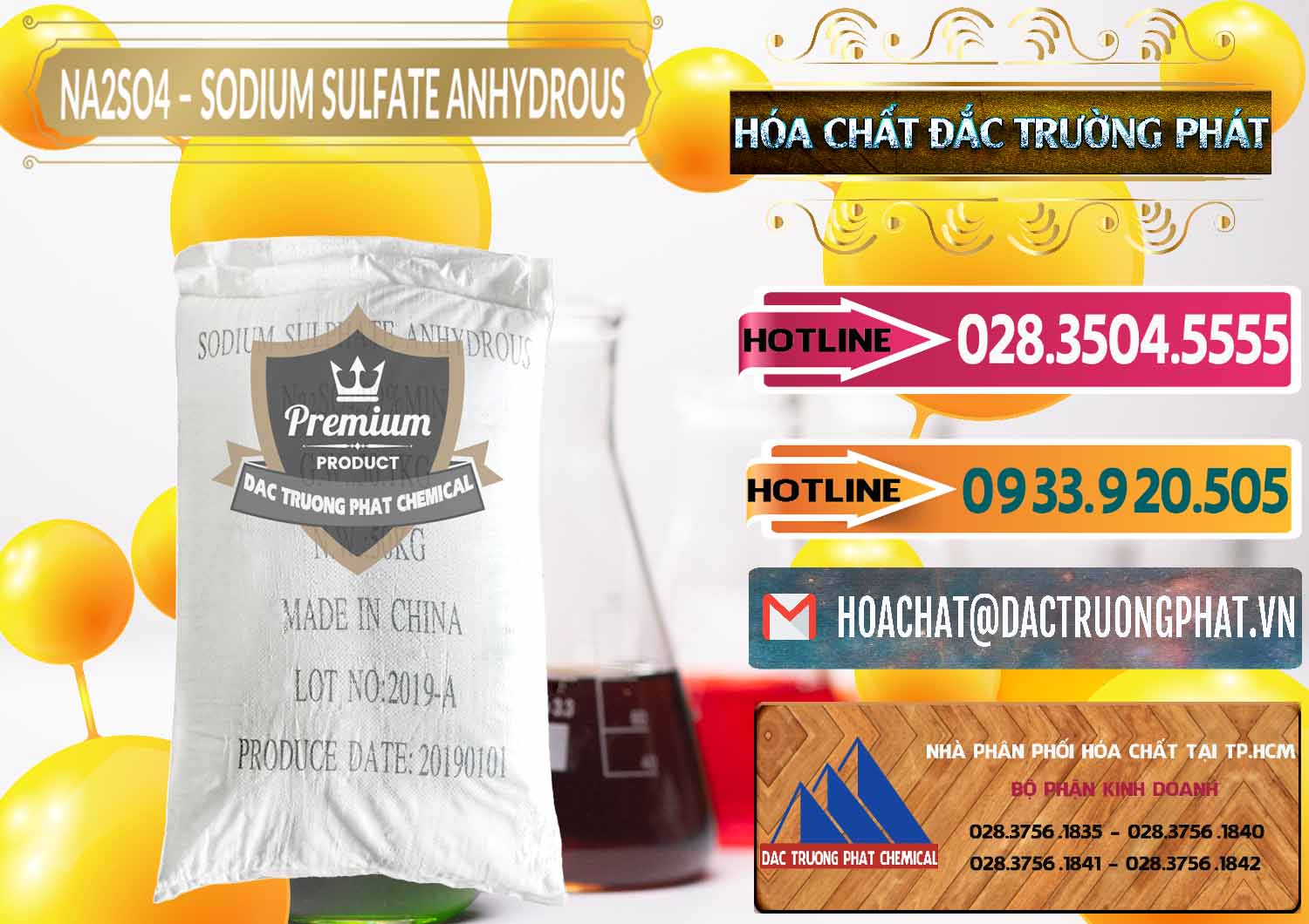 Đơn vị bán và cung ứng Sodium Sulphate - Muối Sunfat Na2SO4 PH 6-8 Trung Quốc China - 0099 - Công ty chuyên kinh doanh _ phân phối hóa chất tại TP.HCM - dactruongphat.vn