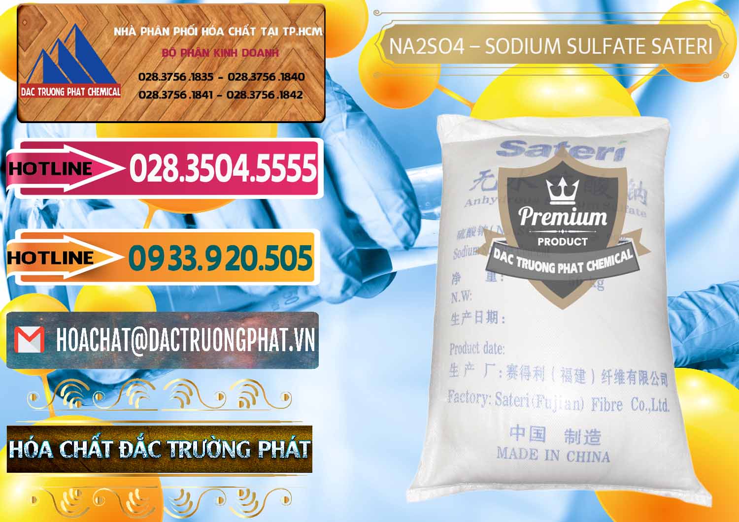Đơn vị chuyên nhập khẩu _ bán Sodium Sulphate - Muối Sunfat Na2SO4 Sateri Trung Quốc China - 0100 - Phân phối ( cung ứng ) hóa chất tại TP.HCM - dactruongphat.vn