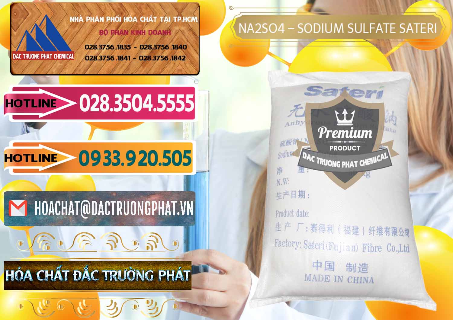 Công ty chuyên bán & cung ứng Sodium Sulphate - Muối Sunfat Na2SO4 Sateri Trung Quốc China - 0100 - Phân phối - cung cấp hóa chất tại TP.HCM - dactruongphat.vn