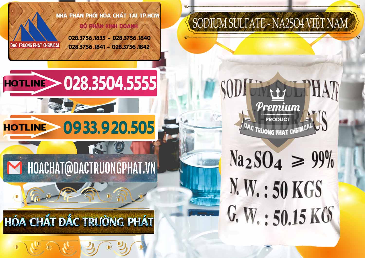 Nơi kinh doanh _ bán Sodium Sulphate - Muối Sunfat Na2SO4 Việt Nam - 0355 - Đơn vị bán & cung cấp hóa chất tại TP.HCM - dactruongphat.vn