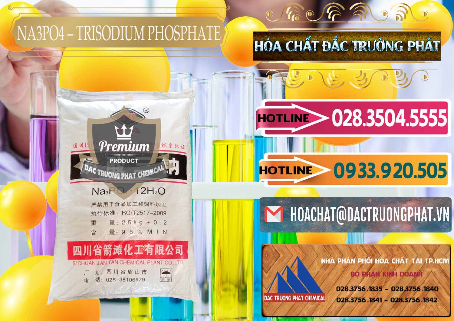 Đơn vị nhập khẩu _ bán Na3PO4 – Trisodium Phosphate Trung Quốc China JT - 0102 - Đơn vị cung cấp _ bán hóa chất tại TP.HCM - dactruongphat.vn